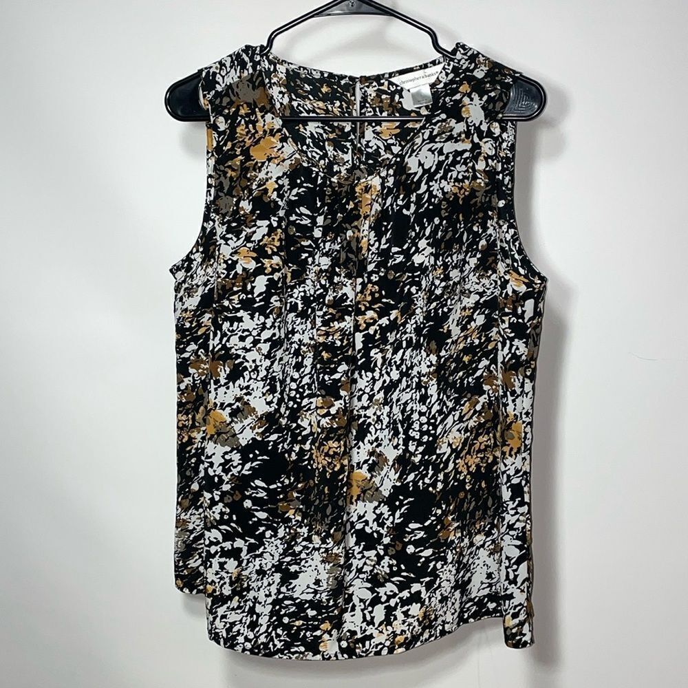 Christopher and banks sleeveless blouse